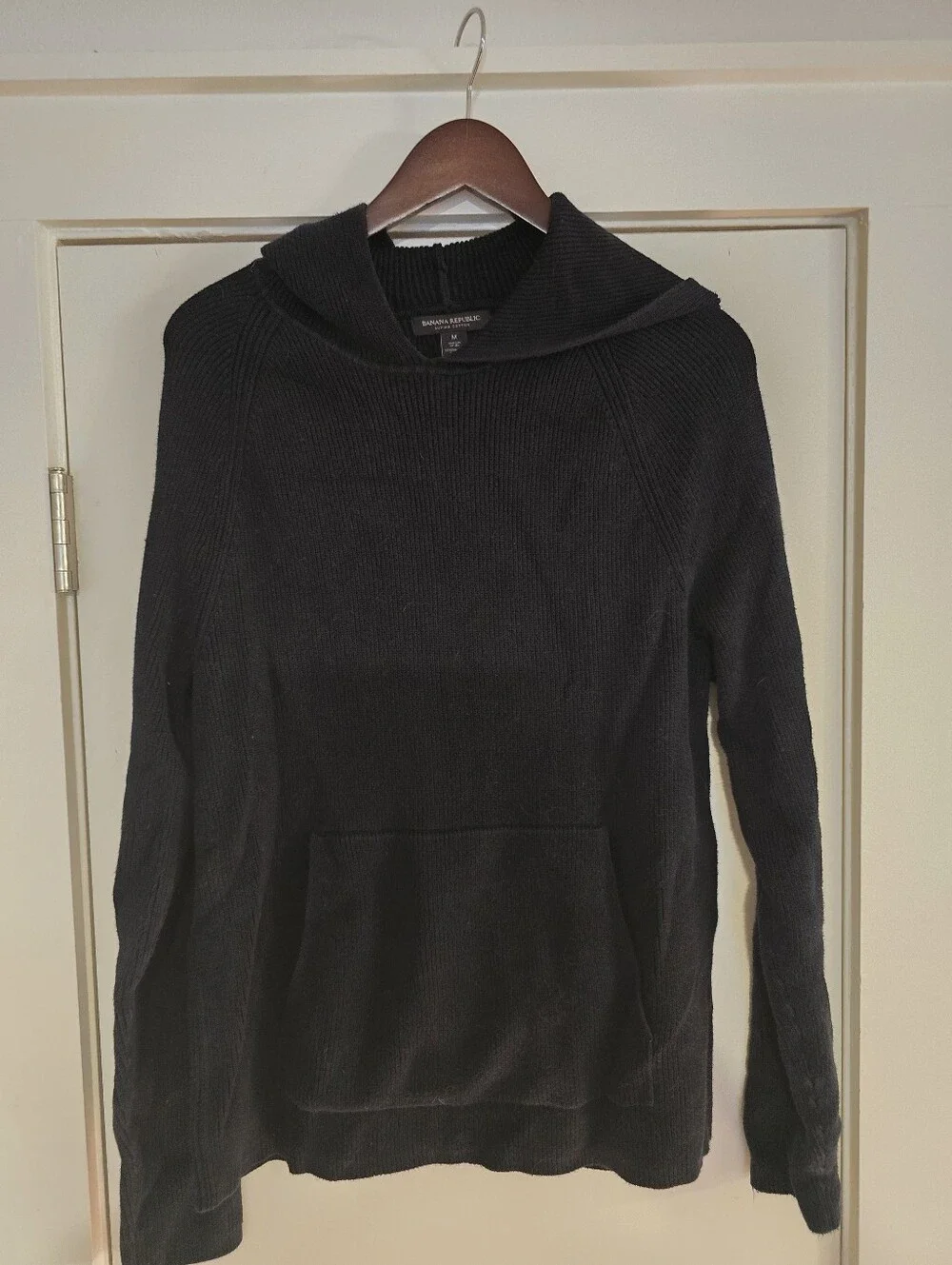 Set Of 3 Men's Banana Republic Hooded Knit Pullover Sweater - Size Medium